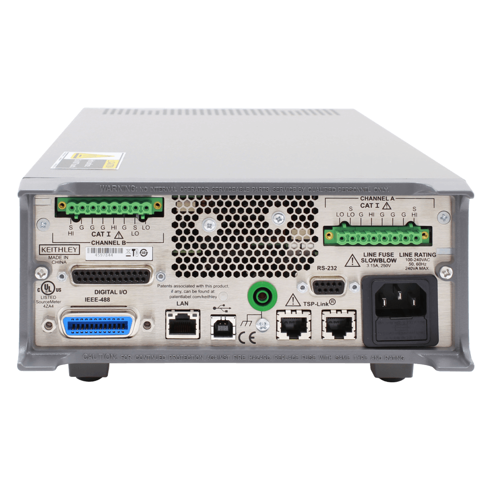 Keithley 2612B 背面